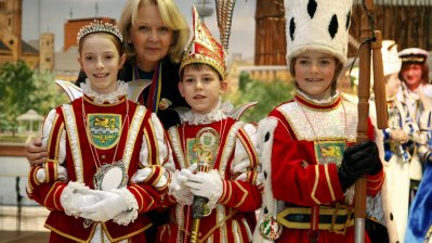 Traditioneller Empfang der Landesregierung für den närrischen Nachwuchs, 03.02.2012