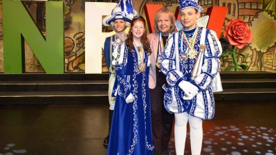 Ministerpräsidentin Hannelore Kraft empfängt die Kinderprinzenpaare und Kinderdreigestirne aus Nordrhein-Westfalen