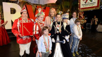 Ministerpräsidentin Hannelore Kraft empfängt die Kinderprinzenpaare und Kinderdreigestirne aus Nordrhein-Westfalen