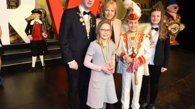 Ministerpräsidentin Hannelore Kraft empfängt die Kinderprinzenpaare und Kinderdreigestirne aus Nordrhein-Westfalen