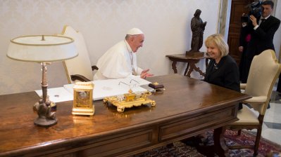 Ministerpräsidentin Kraft trifft den Papst