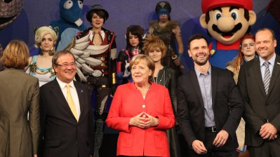 Ministerpräsident Armin Laschet eröffnet die gamescom 2017