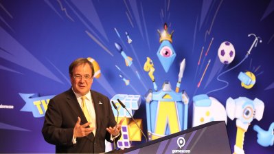 Ministerpräsident Armin Laschet eröffnet die gamescom 2017
