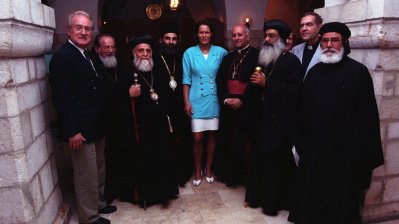 Israel-Reise von Ministerpräsident Johannes Rau, Okotber 1993