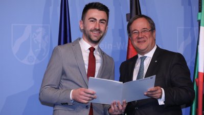 Rettungsmedaille des Landes Nordrhein-Westfalen Ramo Begovic