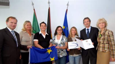Auszeichnung „Europaschule in Nordrhein-Westfalen“, Realschule Heepen, Bielefeld