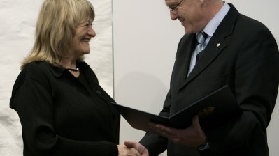 Verleihung des Verdienstkreuzes 1. Klasse