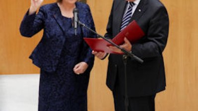 Hannelore Kraft zur Ministerpräsidentin gewählt