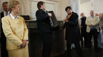 Ministerpräsidentin Kraft verleiht Richeza-Preis an Deutsch-Polnisches Jugendwerk, 31.08.2012