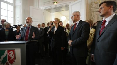 Ministerpräsidentin Kraft verleiht Richeza-Preis an Deutsch-Polnisches Jugendwerk, 31.08.2012
