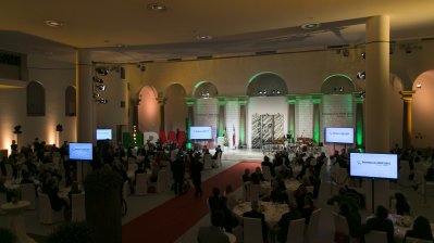 Günther Uecker erhält den Staatspreis des Landes Nordrhein-Westfalen