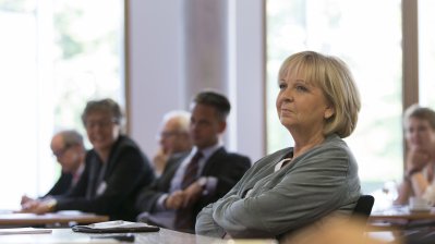 Ministerpraesidentin Hannelroe Kraft informiert sich über die Arbeit des Deutschen Instituts für Telemedizin und Gesundheitsförderung (DITG)