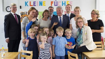 Bundespräsident Joachim Gauck besucht Nordrhein-Westfalen