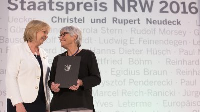 NRW-Staatspreis 2016 an Christel und Rupert Neudeck