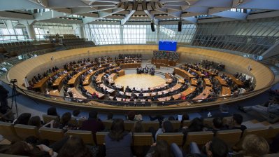 Gemeinsame Veranstaltung von Ministerpräsidentin Hannelore Kraft und Landtagspräsidentin Carina Gödecke zum Abschluss der Woche des Respekts