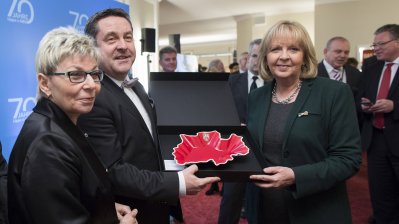 Feierlicher Festakt in Detmold zum 70. Jahrestag der Vereinigung