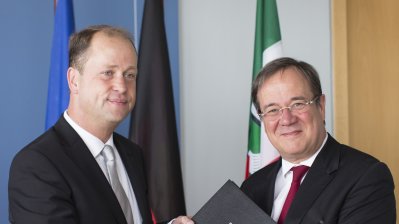 Ministerpräsident Armin Laschet ernennt Dr. Joachim Stamp zum Minister für Kinder, Familie, Flüchtlinge und Integration sowie zum Stellvertretenden Ministerpräsidenten