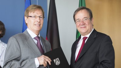Ministerpräsident Armin Laschet ernennt Peter Biesenbach zum Minister der Justiz