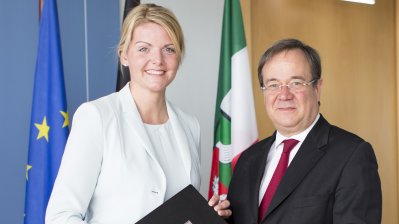 Ministerpräsident Armin Laschet ernennt Christina Schulze Föcking zur Ministerin für Umwelt, Landwirtschaft, Natur- und Verbraucherschutz