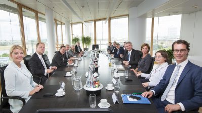 Zusammenkunft des neuen Landeskabinetts