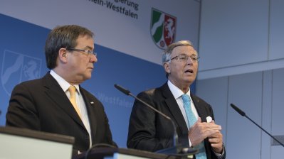 Berufung der Regierungskommission "Mehr Sicherheit für Nordrhein-Westfalen"