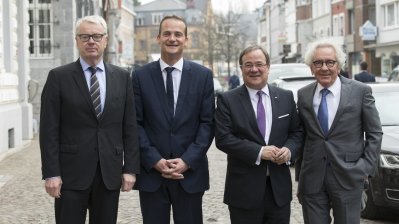Ministerpräsident Laschet und Minister Dr. Holthoff-Pförtner reisen nach Belgien 