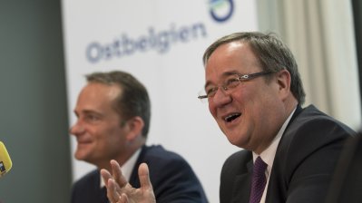 Ministerpräsident Laschet und Minister Dr. Holthoff-Pförtner reisen nach Belgien 