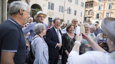 Ministerpräsident Armin Laschet trifft Papst Franziskus
