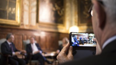 Ministerpräsident Armin Laschet trifft Papst Franziskus