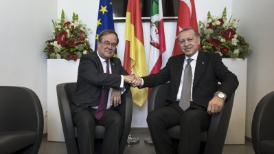 Ministerpräsident Armin Laschet trifft den Präsidenten der Republik Türkei, Recep Tayyip Erdoğan