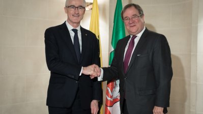 Gemeinsame Regierungssitzung von  Nordrhein-Westfalen und Flandern in Brüssel
