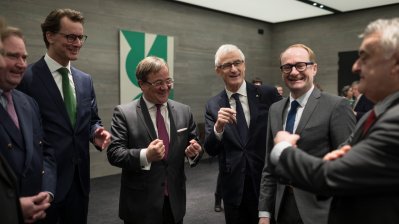 Gemeinsame Regierungssitzung von  Nordrhein-Westfalen und Flandern in Brüssel