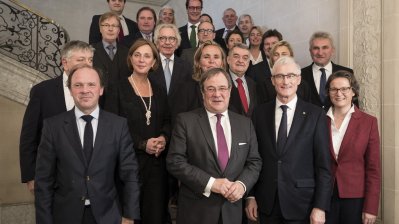 Gemeinsame Regierungssitzung von Nordrhein-Westfalen und Flandern in Brüssel