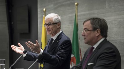 Gemeinsame Regierungssitzung von Nordrhein-Westfalen und Flandern in Brüssel