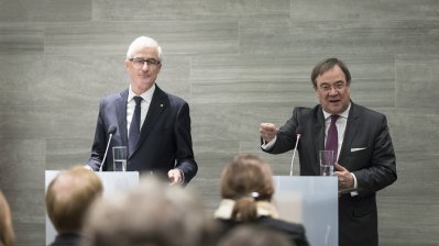 Gemeinsame Regierungssitzung von Nordrhein-Westfalen und Flandern in Brüssel