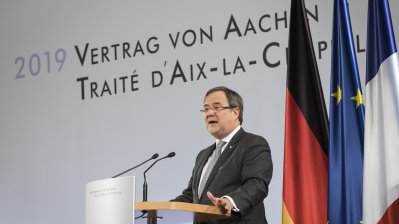 Neuer Deutsch-Französischer Freundschaftsvertrag in Aachen unterzeichnet