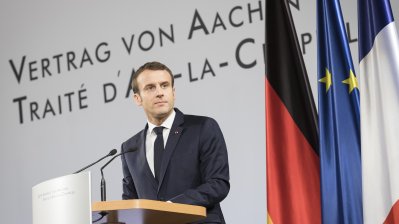 Neuer Deutsch-Französischer Freundschaftsvertrag in Aachen unterzeichnet