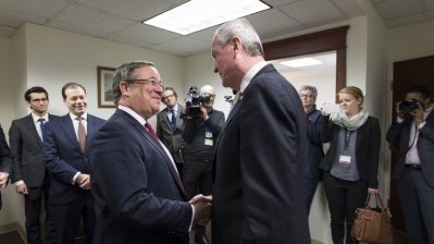 Ministerpräsident Armin Laschet trifft Gouverneur Philip D. Murphy in Trenton (New Jersey)