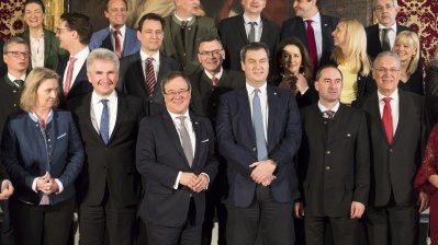 Gemeinsame Kabinettsitzung Nordrhein-Westfalen und Bayern