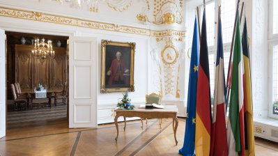 Ministerpräsident Armin Laschet trifft die französische Sportministerin Roxana Maracineanu in Aachen