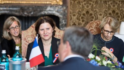 Ministerpräsident Armin Laschet trifft die französische Sportministerin Roxana Maracineanu in Aachen