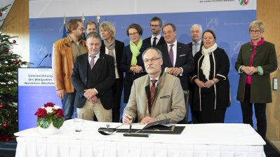 Landesregierung und Verbände beschließen gemeinsamen Waldpakt Nordrhein-Westfalen