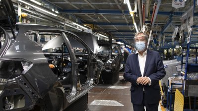 Ministerpräsident Armin Laschet besucht Ford-Werk Köln