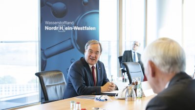 Spitzengespräch Wasserstoff mit nordrhein-westfälischen Unternehmern