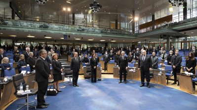 Staatsakt für Wolfgang Clement