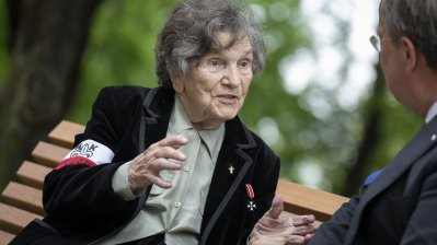 Wanda Traczyk-Stawska, Überlebende des Warschauer Aufstandes
