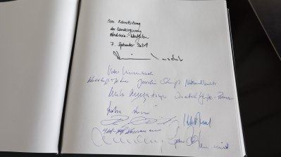 3.000. Kabinettsitzung im Behrensbau in Düsseldorf