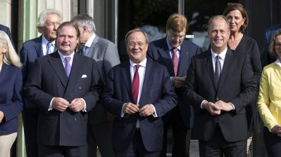 3.000. Kabinettsitzung im Behrensbau in Düsseldorf