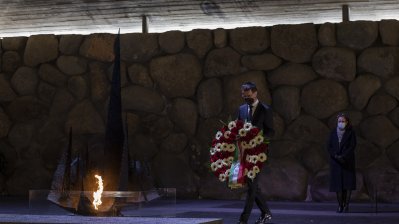 Ministerpräsident Hendrik Wüst besucht die Gedenkstätte Yad Vashem in Jerusalem