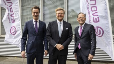 König Willem-Alexander und Ministerpräsident Hendrik Wüst besuchen gemeinsam den Chemiepark Marl 